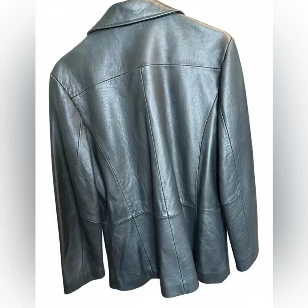 Covington black leather